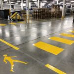 marquage au sol sécurité logistique industrie