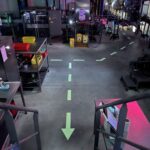 Marquage au sol phosphorescent industrie Luminokrom