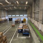 Marquage au sol stockage industrie